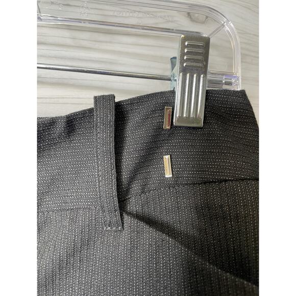 BCX Dress Pants Womens 9 Black Straight Leg Career Work Office Stretch Pockets - Picture 3 of 8